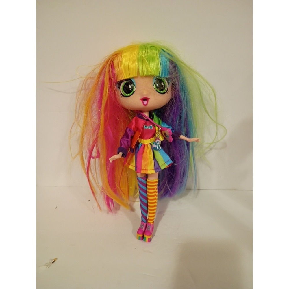 Decora Fashion Girlz 11" Doll – Rainbow Hair, Stickers & Endless‎ Style Fun.
